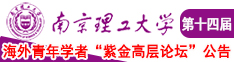 操你的嫩逼南京理工大学第十四届海外青年学者紫金论坛诚邀海内外英才！